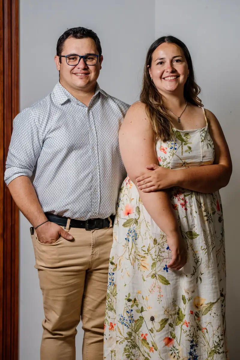 Gabriel y Bárbara Ancheta